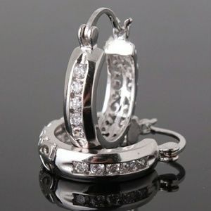 🔥925 SS hoop earrings